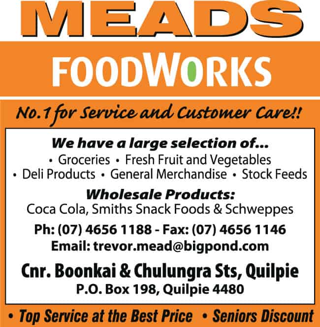 Meads Foodworks Advertisement