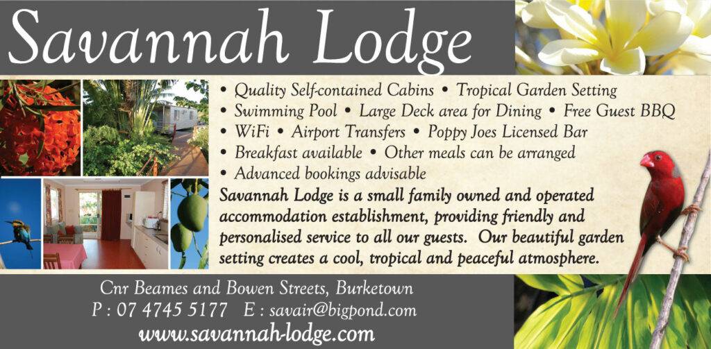 Savannah Lodge 2023 Advertisement